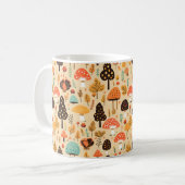 紅葉キノコとカボチャのコーヒーマグ コーヒーマグカップ (正面左)