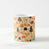 紅葉キノコとカボチャのコーヒーマグ コーヒーマグカップ (中央)