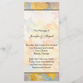 紅葉ゲイ結婚式 プログラム