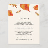 紅葉ゲスト情報カード エンクロージャーカード (正面)