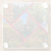 紅葉コラージュ ガラスコースター (裏面)