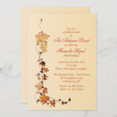 紅葉コーナー招待状 招待状 (正面/裏面)