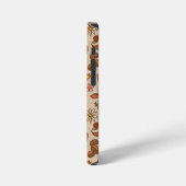 紅葉コーヒー花iPhone 12 Miniケース iPhoneケース (左側面)