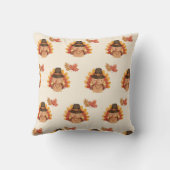 紅葉ゴブルサンクスギビング装飾用クッション クッション (裏面)