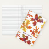 紅葉ゴールデンリフレクションジャーナル ノートブック (内側)