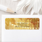 紅葉ゴールデン秋素朴の森 ラベル (インサイチュ)