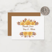 紅葉サンキューカード ノートカード (正面/裏面インサイチュ)