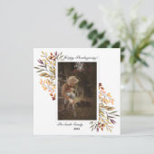 紅葉サンクスギビング写真 シーズンカード (スタンド正面)