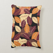 紅葉シンプルダーク アクセントクッション (裏面(縦))