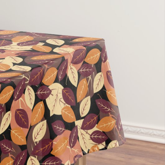 紅葉シンプルダーク テーブルクロス (インサイチュ)
