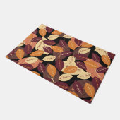 紅葉シンプルダーク ドアマット (アングル)