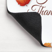 紅葉シンプル感謝祭 |マウスパッド マウスパッド (コーナー)