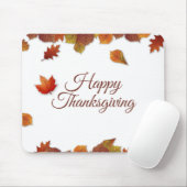 紅葉シンプル感謝祭 |マウスパッド マウスパッド (マウス)