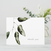 紅葉シンプル葬式 サンキューカード (スタンド正面)