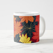 紅葉ジャイアントコーヒーマグ ジャンボコーヒーマグカップ (正面右)