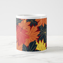 紅葉ジャイアントコーヒーマグ ジャンボコーヒーマグカップ