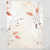 紅葉スクラップブック紙 (裏面)