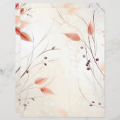 紅葉スクラップブック紙 (正面/裏面)