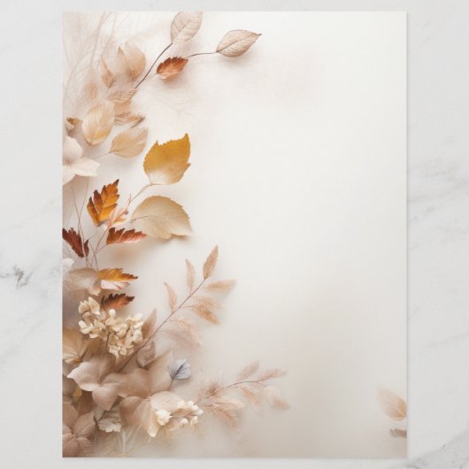 紅葉スクラップブック紙 (裏面)