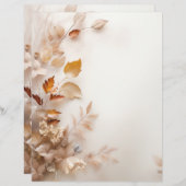 紅葉スクラップブック紙 (正面/裏面)