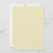 紅葉スクリプト素朴感謝祭ディナー 招待状 (裏面)