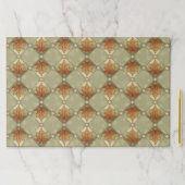 紅葉スターズダイヤモンドパターン紙ランチョンマット ペーパーパッド (インサイチュ)