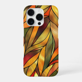 紅葉ステンドグラス iPhone 16 PROケース