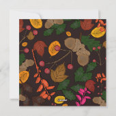 紅葉ズアコーンズベリーハッピーフレンドシップ シーズンカード (裏面)