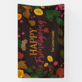 紅葉ズアコーンズベリーハッピーフレンドシップ 横断幕 (縦)