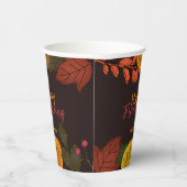 紅葉ズアコーンズベリーフレンドリディナー 紙コップ (右)