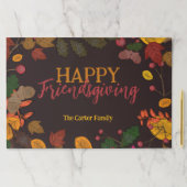 紅葉ズアコーンズベリーフレンドリーディヴィングランチョンマット ペーパーパッド (インサイチュ)