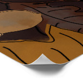 紅葉ズアコーンズベリーフレンドリーディヴィング引用文 ポスター (角)