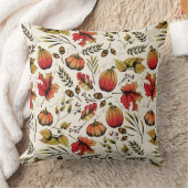 紅葉ズオータムカボッキンハーベスト クッション (ブランケット)