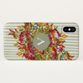 紅葉ズベリーズバーズ植物パーソナライズされた学 Case-Mate iPhoneケース (裏面(横))