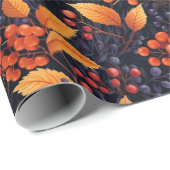 紅葉ズベリー&ブランチ包装紙 ラッピングペーパー (ロールコーナー)