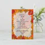 紅葉ズメドーオブラブリハーサルディナーInv 招待状 (スタンド正面)