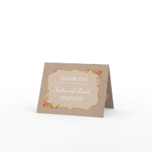 紅葉ズ素朴リネンキャンバスありがとう