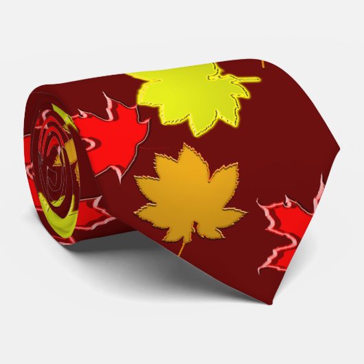 紅葉タイ ネクタイ (ロール)