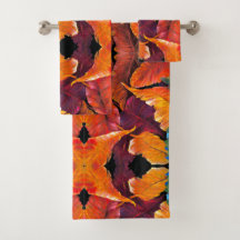 紅葉タオル
