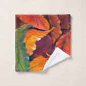 紅葉タオル バスタオルセット (ウォッシュタオル)