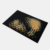 紅葉ツリー ドアマット (アングル)