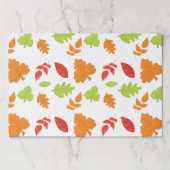 紅葉ティアウェイ紙ランチョンマット ペーパーパッド (正面)