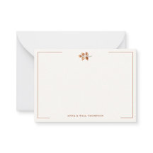 紅葉テラコッタエレガントウェディングカップル