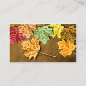 紅葉テーブルカード プレイスカード (裏面)