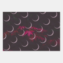 紅葉トリプルムーンラッピング紙