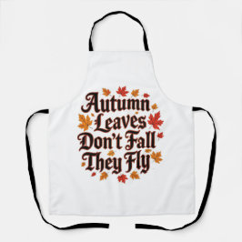 紅葉ドー秋彼らは飛ぶ エプロン