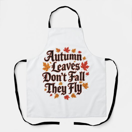 紅葉ドー秋彼らは飛ぶ エプロン (正面)