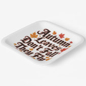 紅葉ドー秋彼らは飛ぶ ペーパープレート (傾斜あり)