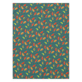 紅葉ナッツ栗パターンエレガント秋 テーブルクロス (正面)