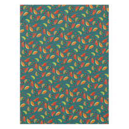 紅葉ナッツ栗パターンエレガント秋 テーブルクロス